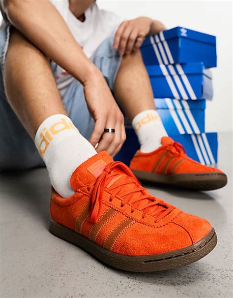 adidas grün orange|adidas tobacco gruen trainer.